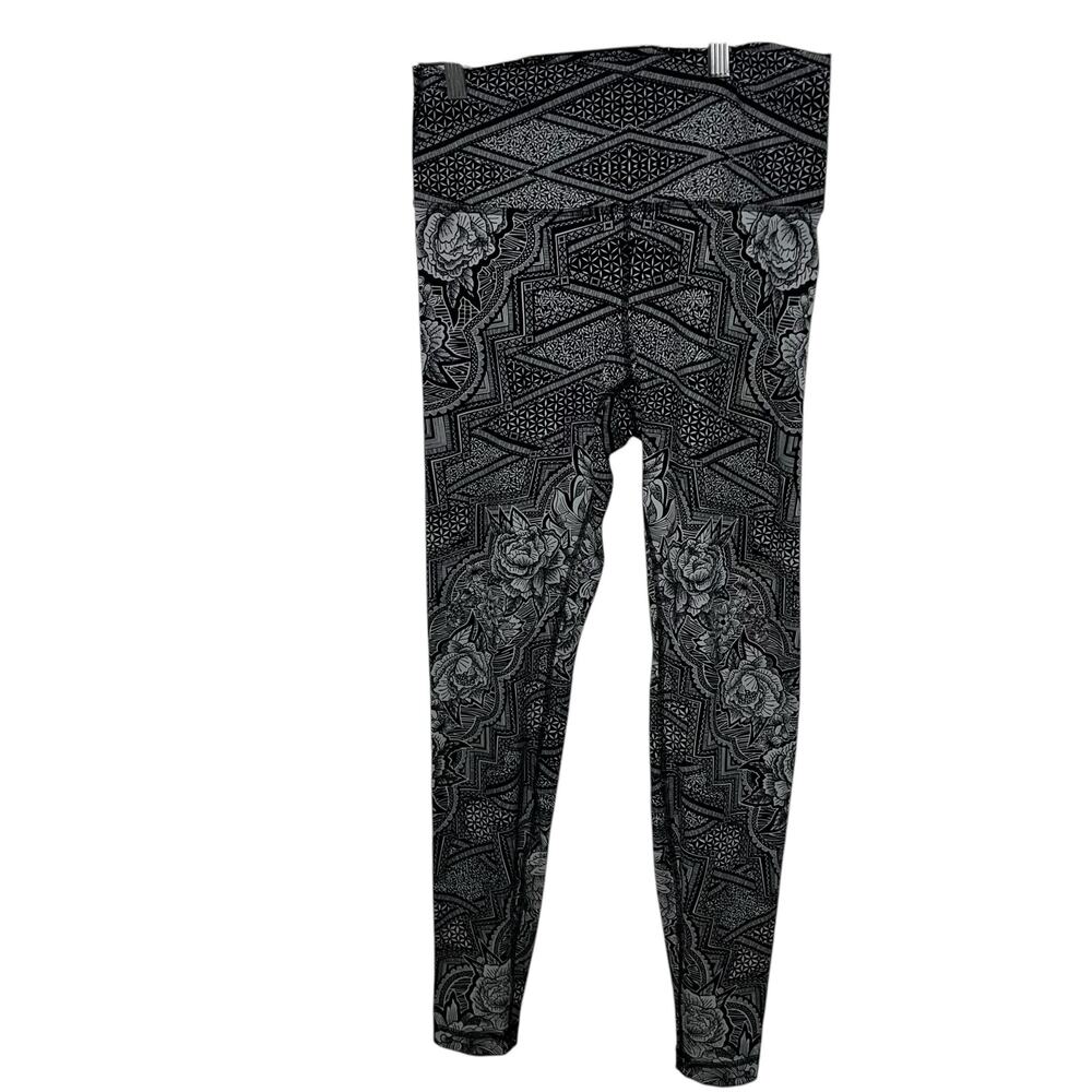 Lululemon Women’s Wunder Under Hi-Rise Tight 28” Inked Ice Grey Black  sz 10